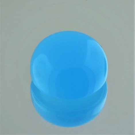 Chalcedon, Rund Cabochon (15,38 ct.) aus Indien Chalcedon, Rund Cabochon (15,38 ct.) aus Indien